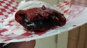 Red Velvet Fried Oreos.