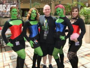 The wonderful ladies (and my excellent friends) of Orion's Envy.