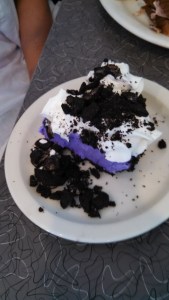 Purple Cow Ice Cream Pie.