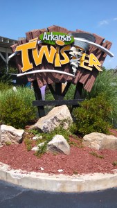 Arkansas Twister at Magic Springs.