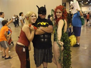 Harley Quinn, DDK, and Poison Ivy.